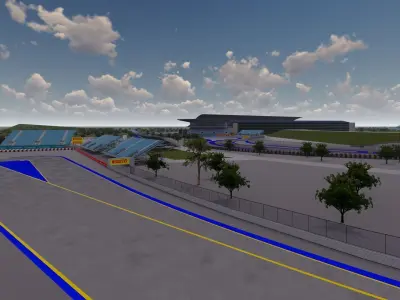 F1 Track Concept 3D model