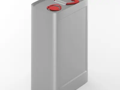 Engine oil canister 3D model