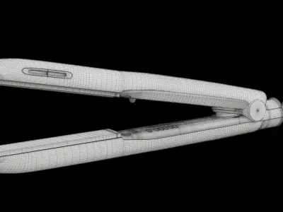 Hair Iron Nano Care 3D model