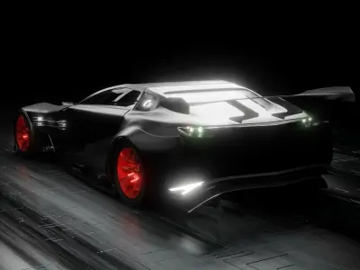 RX vision black edition 3D model