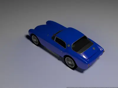 Maserati Pininfarina Berlinetta 3D model