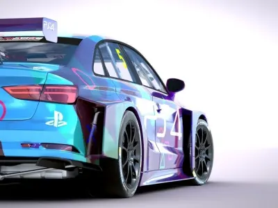 Audi RS3LMS 3D model