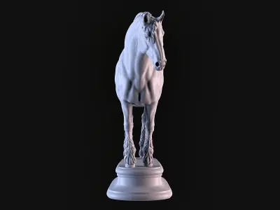 Shire Horse 3D print model
