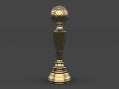 Trophy Cups 3D model 16