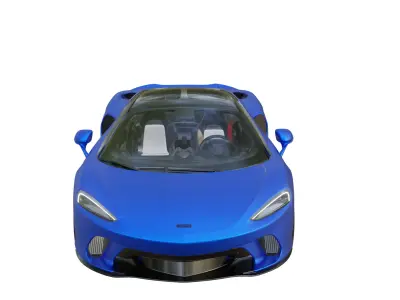 McLaren GT 2020 Low-poly 3D model by sinan-alzayde