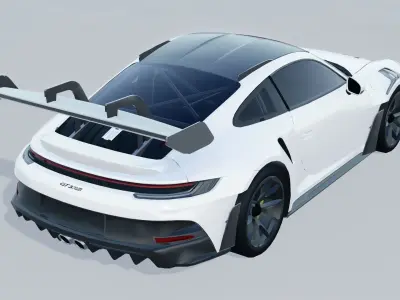 Porsche 911 GT3 RS 2023 3D model