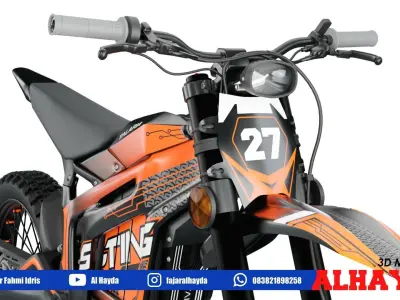 Talaria STING R Electric-bike  Low-poly 3D model