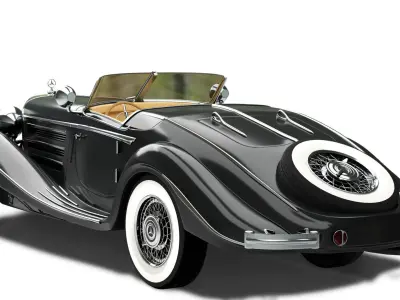 Mercedes Benz 540K 3D model