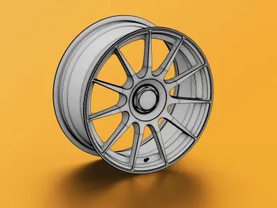 Rotiform DTM Rim 3D Model 3D model