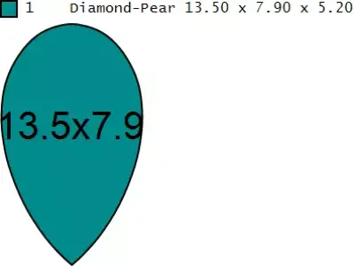  3 CT pear Wedding Bridal Set 3D print model