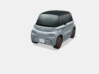 Citroen Ami 2020 Low-poly 3D model