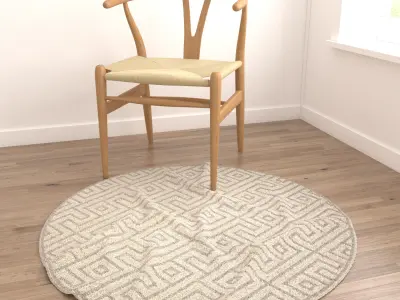 Rugs No 664 Low-poly 3D model