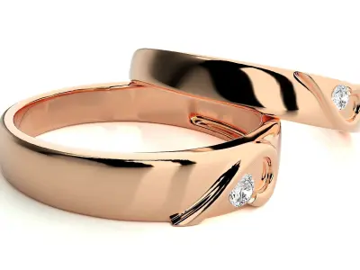 Wedding Band - 790 3D print model