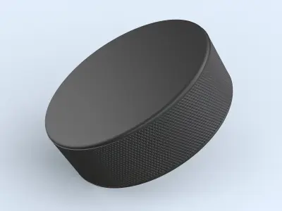 Hockey Puck 3D model