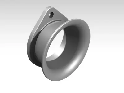 Velocity Stack For Weber DCOE 45 Carburetor  Lenght 30mm 3D print model