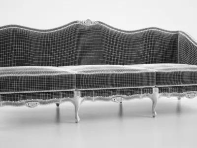 Brabbu Ottawa sofa 3D model