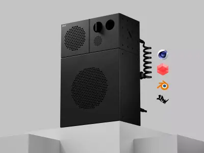 IKEA x Teenage Engineering - Frekvens 3D model