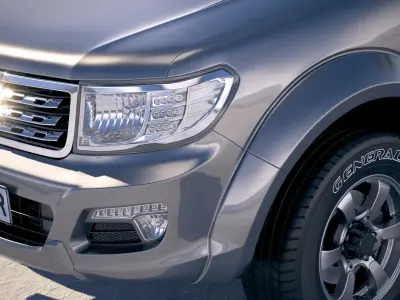 Peugeot Pick Up 2018 3D model