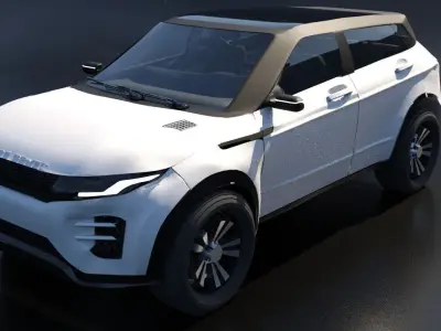 RANGE ROVER EVOQUE Low-poly 3D model