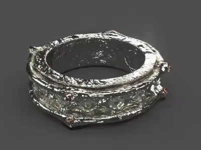 antique ring Free 3D model