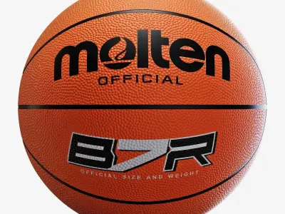 Basketball ball set 005 3D model