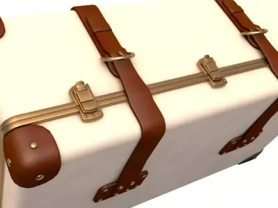 Steamline Luggage Set 3D model
