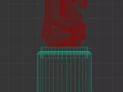 French Medieval Sculpture Ornament 3D print model