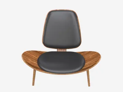 Mid Century Lounge Chair 3D model