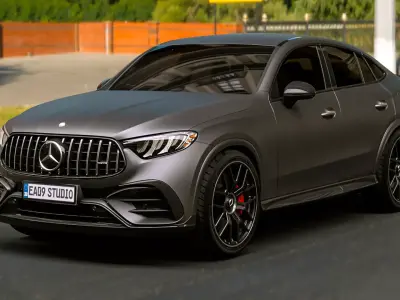 2025 Mercedes-AMG GLC 63 S Coupe 3D model