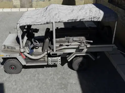 M462 Abir IDF Patrol Vehicle 3D print model