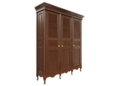 Classic cabinet 06 08 3D model