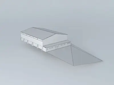 ATHLETIC CENTER - K. ADAMOPOULOS Free 3D model