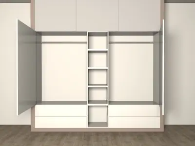 closet Free 3D model