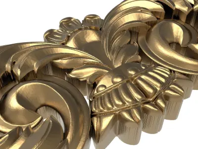  decorative pattern ready for 3D printing 3D model