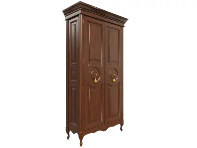 Classic cabinet 07 04 3D model