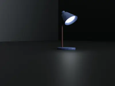 Desk Lamp 3D model