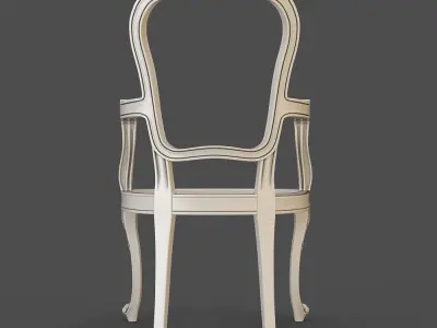 Arm chair CNC 3D model
