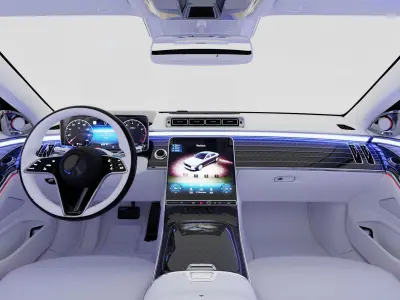 2023 Mansory Maybach S680 With Interior 3D model