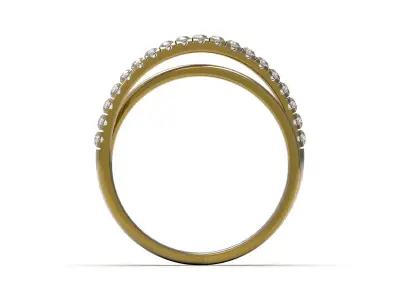 Braided Woven stl 3d jewelry gold Ring model jr00299 3D print model