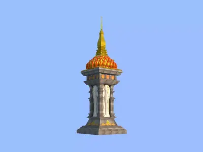 3D Model of Southeast Asian 3D model purchase