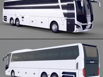 MAN LIONS COACH L R08 2018 3D model