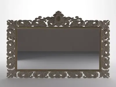 Decorated Mirror Vicalhome 3D model