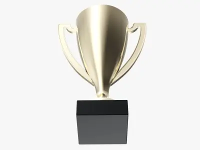 Cup trophy 04 v2 3D model