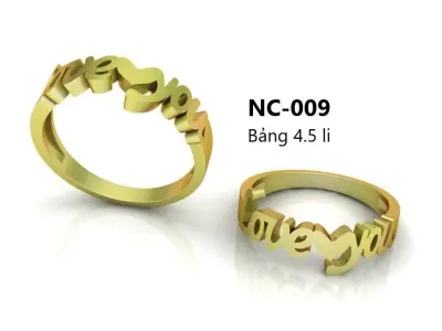 wedding ring Free 3D model
