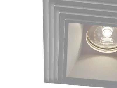 Downlight Gyps Modern DL005-1-01-W Maytoni Technical Free 3D model