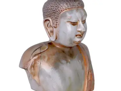 Head and Torso of Buddha 3D model