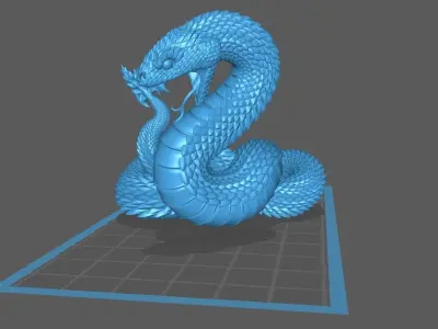 Snake 3D printing 3D model
