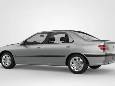 Peugeot 406 Sedan 3D model
