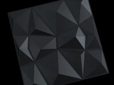Art3d -Decorative 3D Wall Panels in Diamond Design 3D model