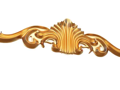 Ornament Carving Molding Decoration CNC Low-poly 3D model